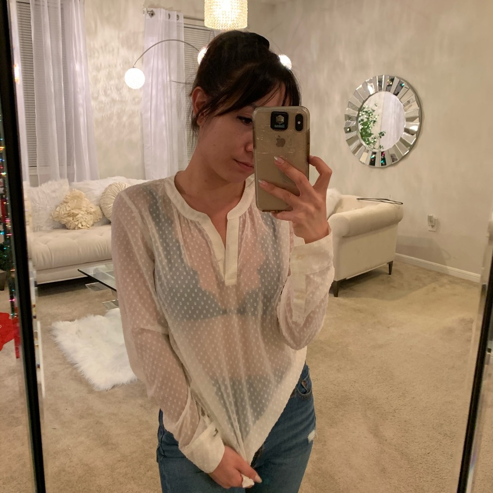 Express Sheer Top